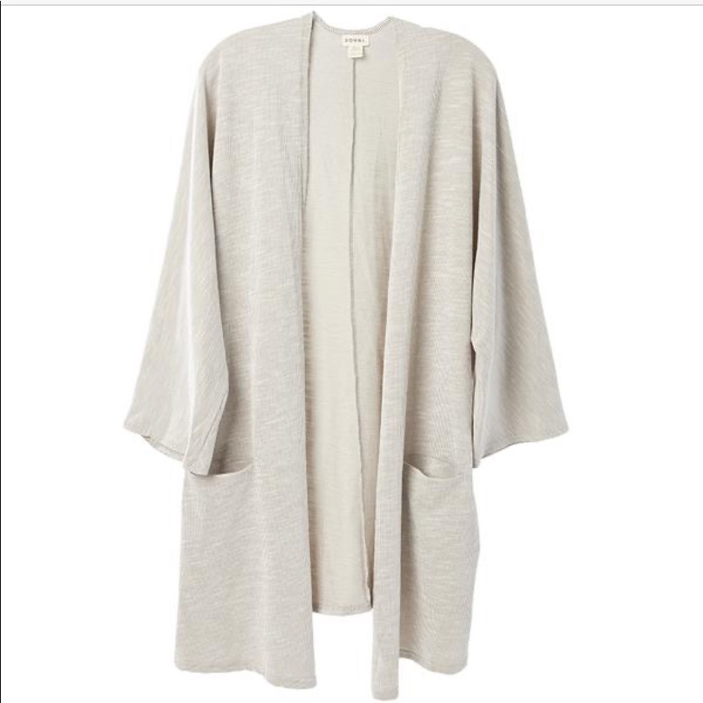 Donni Rib Sweater Coat
